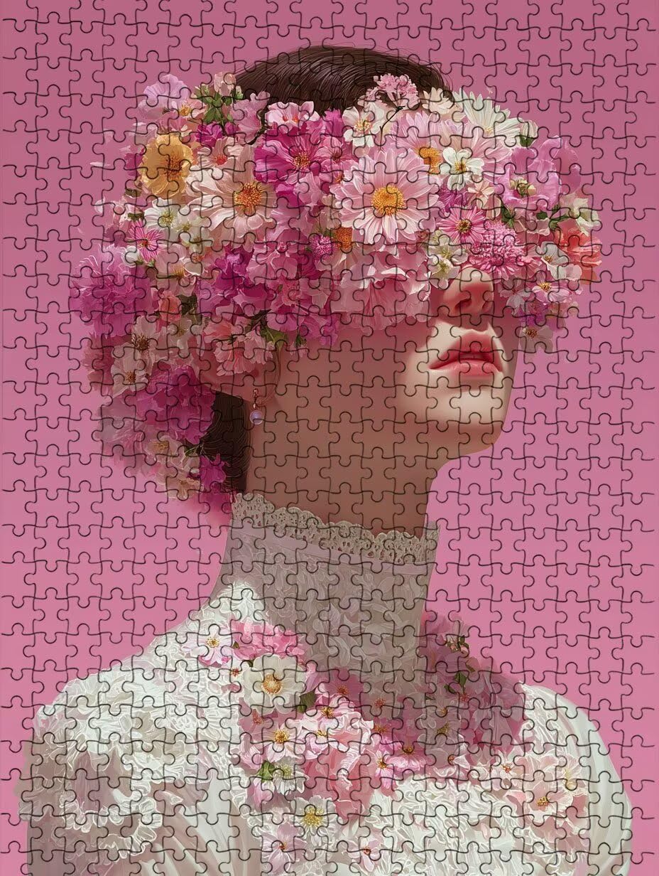 Vendajes para Los Ojos Las Mujeres, Clásico Puzzle 2000 Adultos BLQSBGA7383