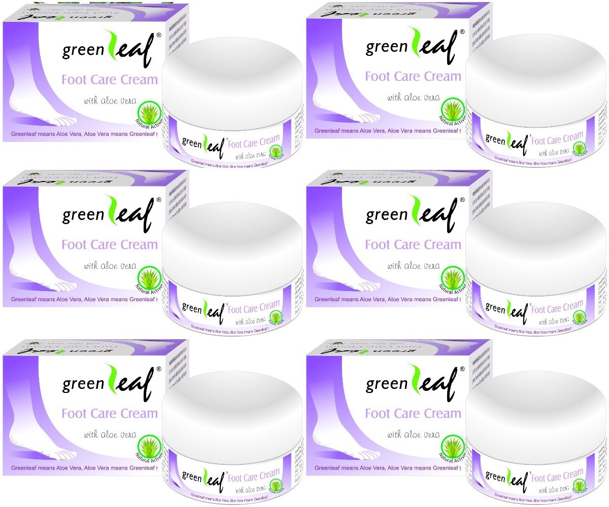 Green Leaf Foot Care Cream - 50 gm (pack of 6)-image-37
