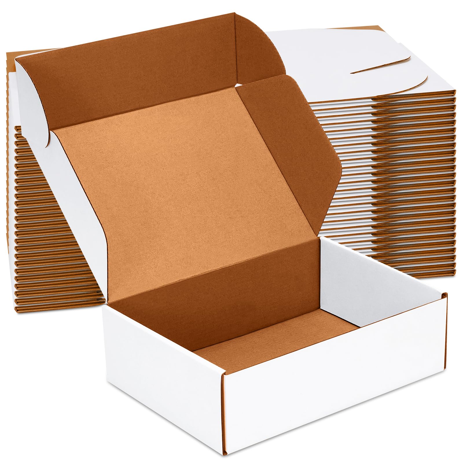 Amazon.com : JOWLOT 10x7x3 inch Shipping Boxes Set of 25, White