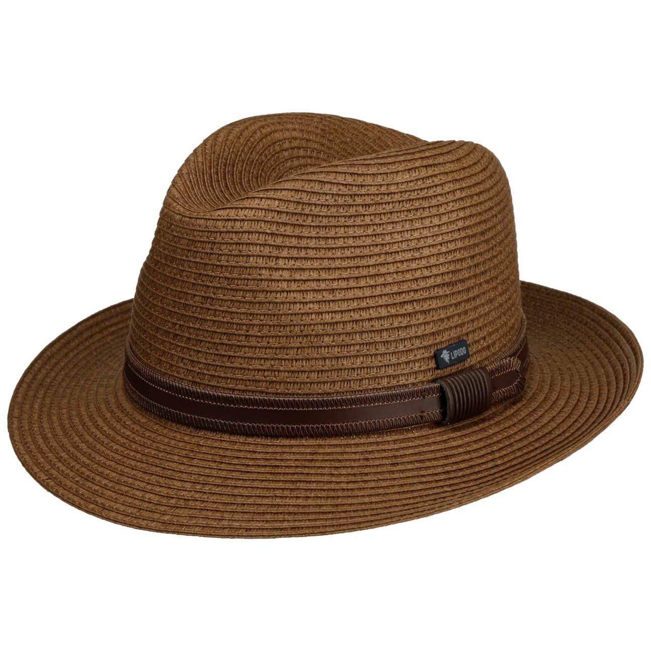 CAPPELLISHOP Mondavio Bogart Cappello Fedora Prodotto in Italia Uomo Primavera Estate