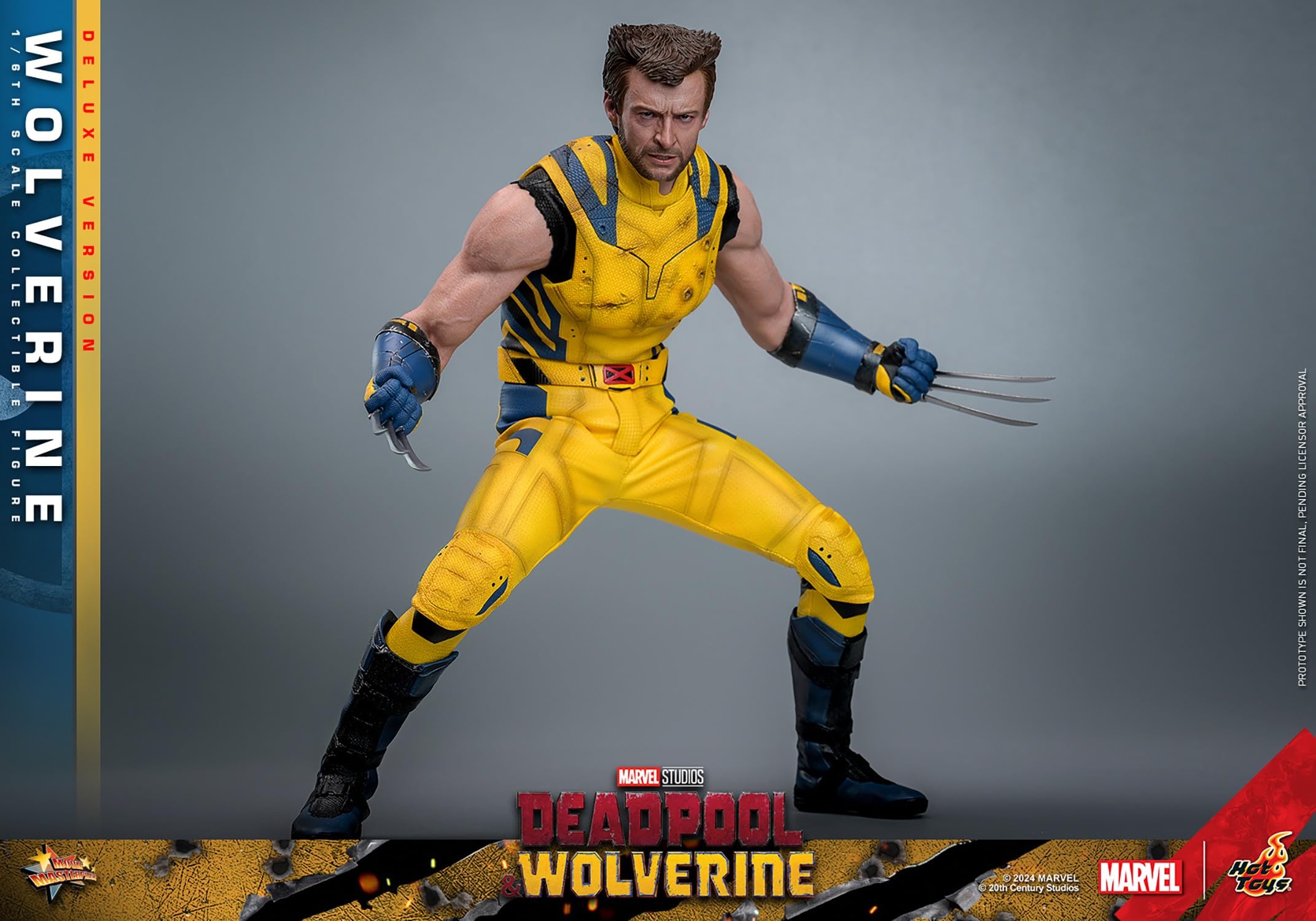 Hot Toys Deadpool & Wolverine 1/6 Wolverine Deluxe Version (Action Figure)