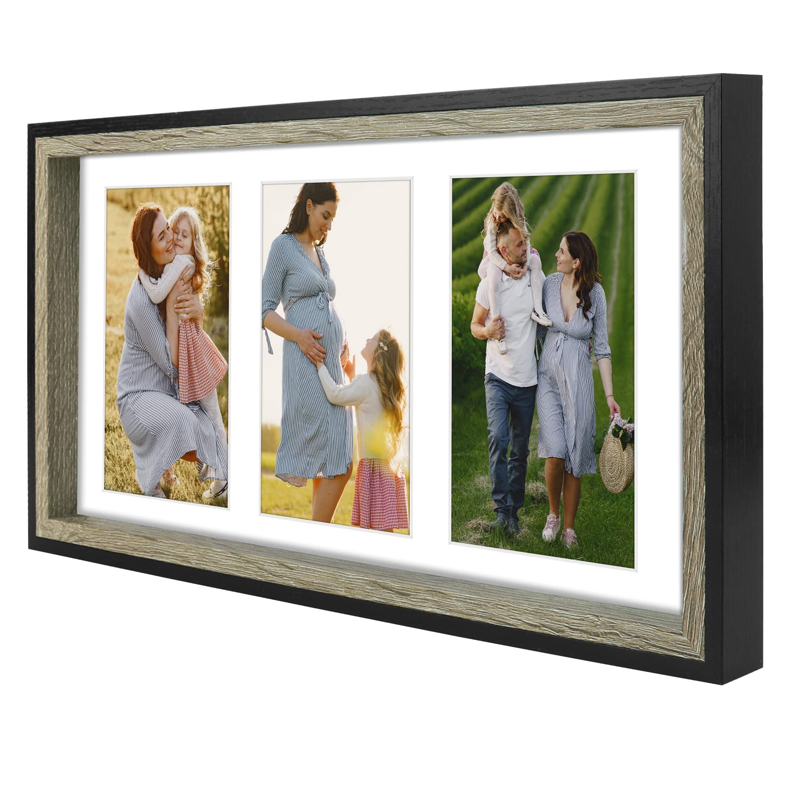 Amazon.co.jp: Golden State Art 写真フレーム 7x14インチ ホワイト