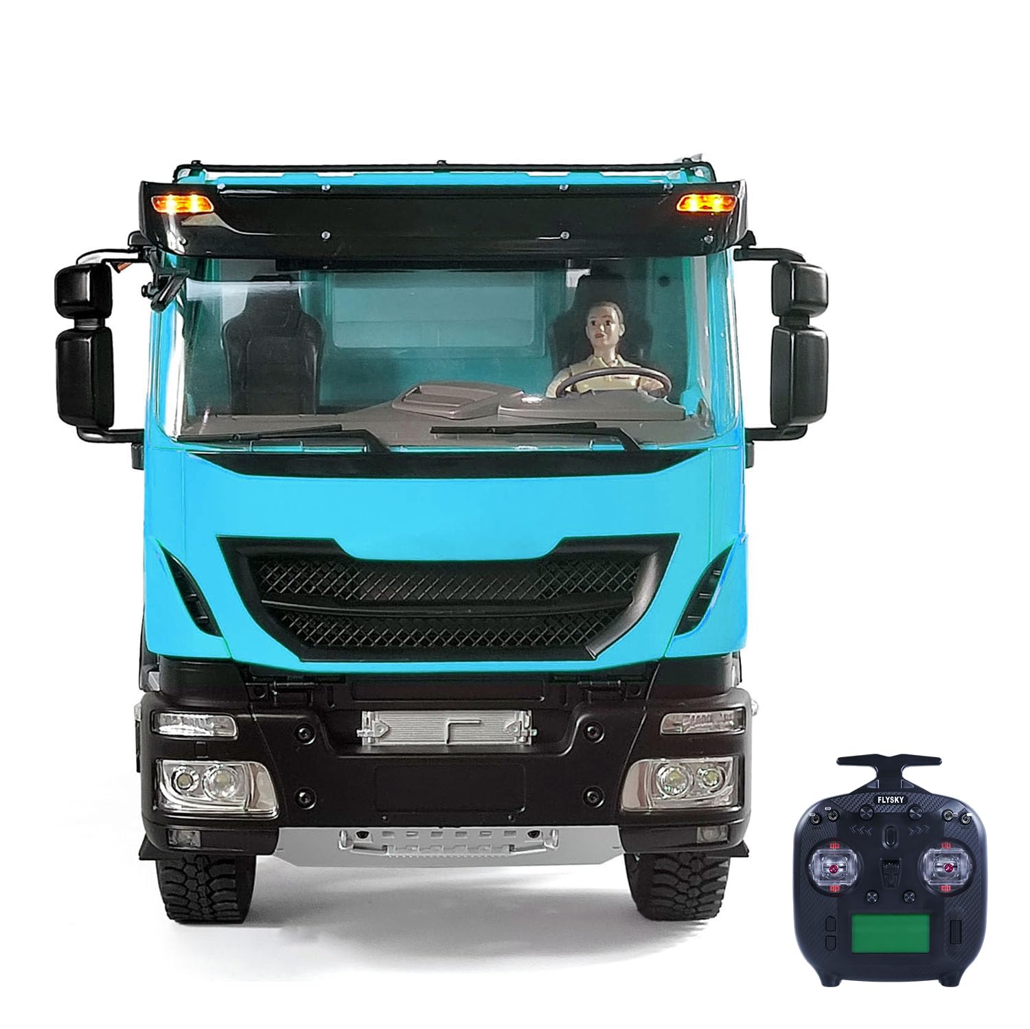 TOUCAN RC HOBBY Metal 1 14 Hydraulic RC Dump Truck 6X6 Radio Control Tipper Car 2-Speed Gearbox