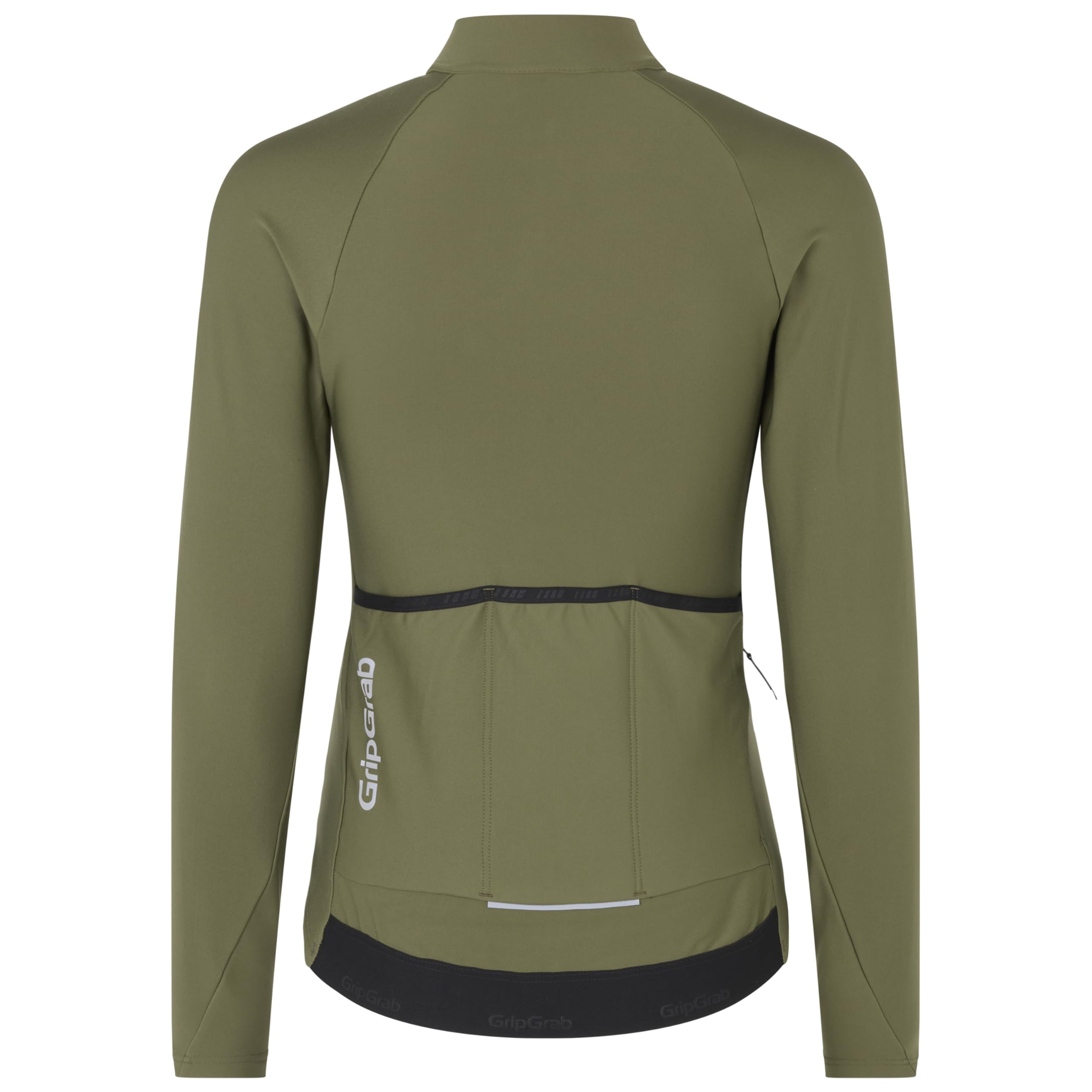 GripGrab PACR Rennrad Trikot Damen - Langarm Thermo Radtrikot - Race Fit | Schmale Passform, weiches Mikrofleece zur Isolierung, durchgehender Reißverschluss & 3 Taschen, für sportliche Sitzposition
