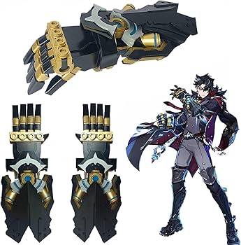 原神 リオセスリ コスプレ グローブ 小道具 武器 右手 発光 原神 リオセスリ コスプレ グローブ 小道具 武器 右手 発光