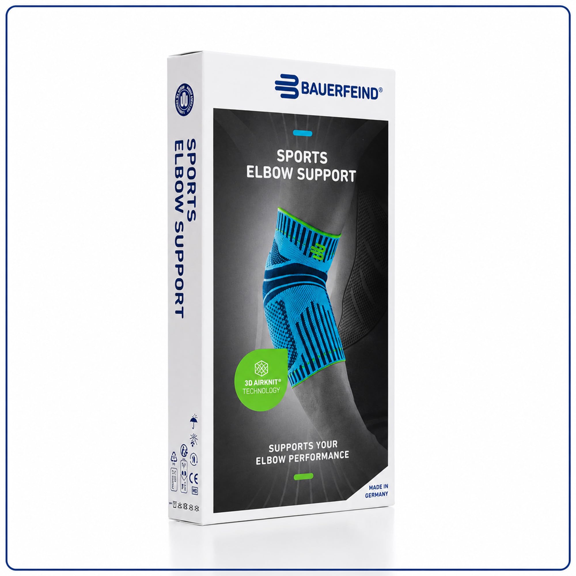BAUERFEIND Tutore per gomito "Elbow Support" per braccio tennista e golfista, unisex