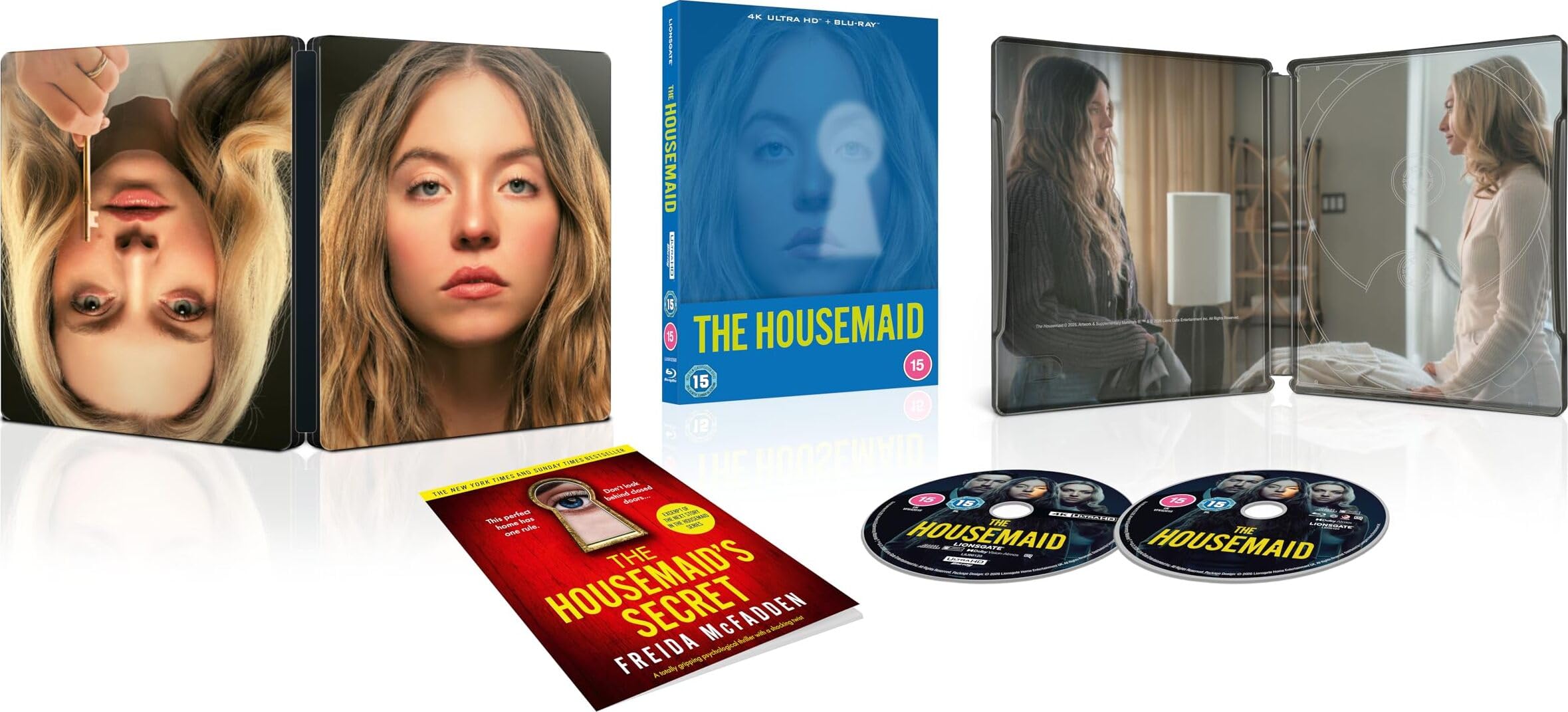 The Housemaid (SteelBook / Limited Edition) [4K UHD + Blu-ray] [Region Free]