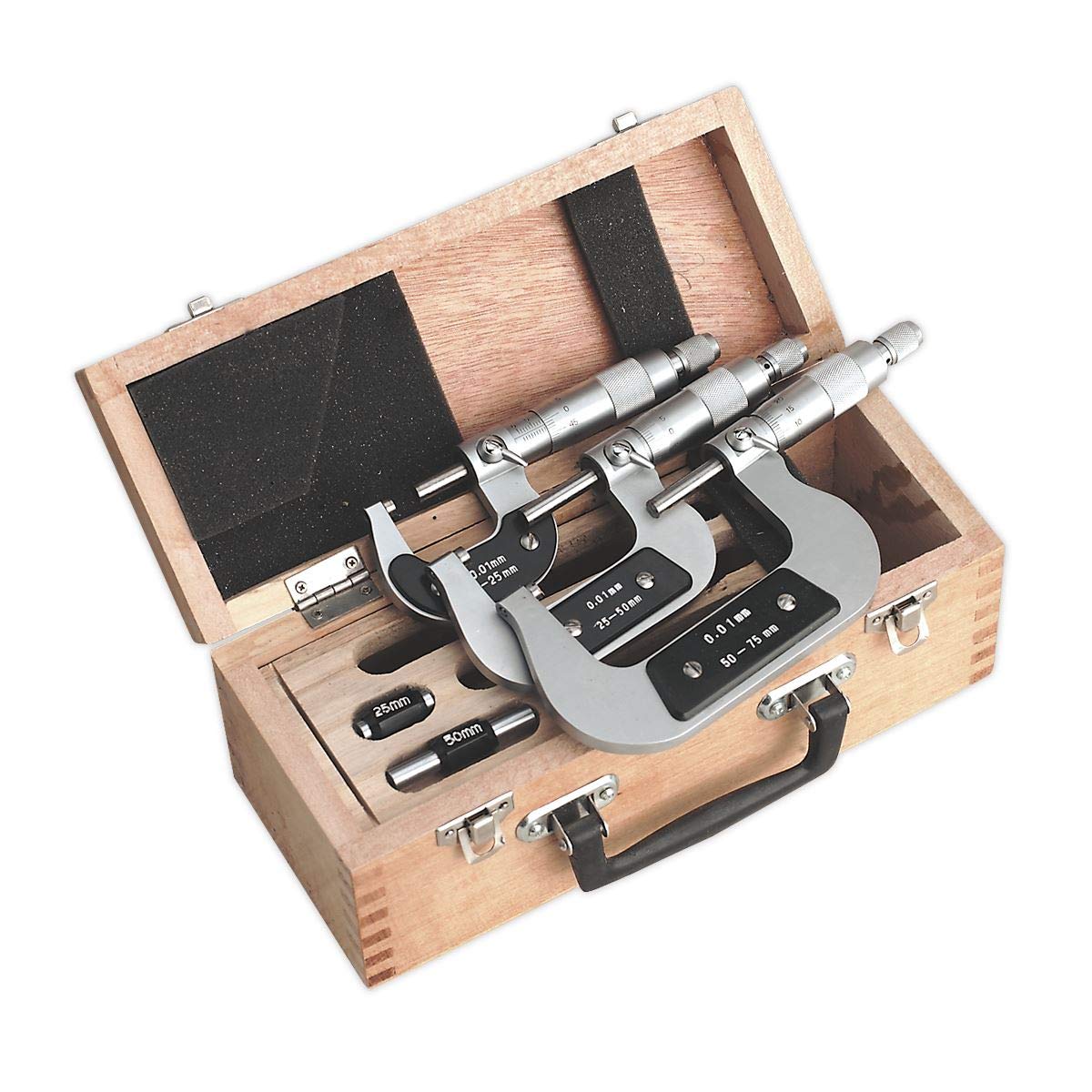 Micrometer Set 3pc Metric