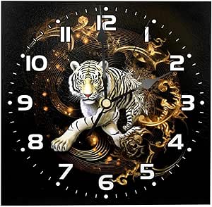 Amazon.com: YTYVAGT Wall Clock,Clocks for Bedroom,Battery Operated ...