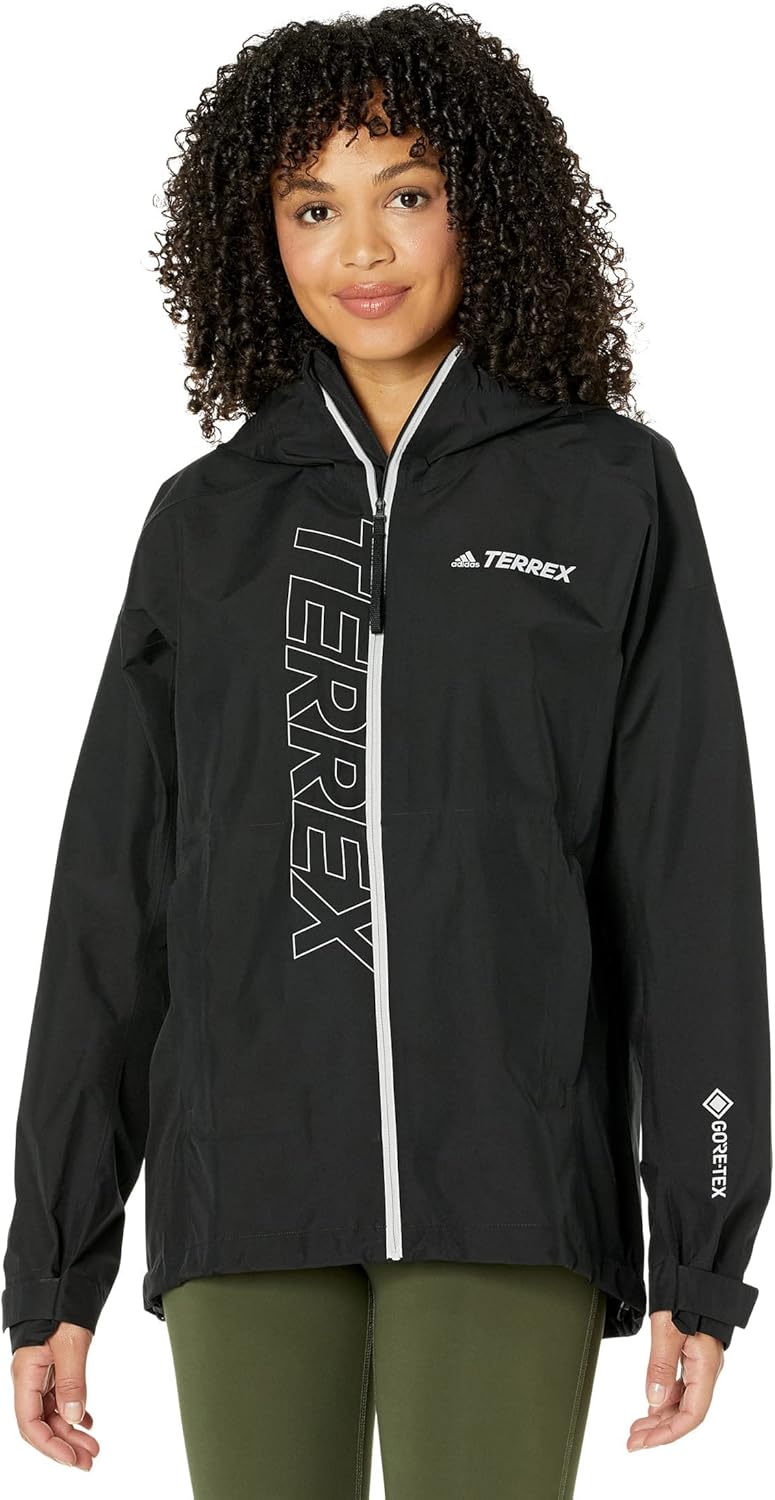 adidas Terrex GORE-TEX® Paclite Rain Jacket Black/Black SM (US 4-6)