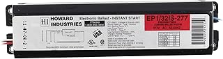 Howard EP1/32IS-277 Precision Power FLuorescent Ballast, 1-Lamp, T8/T12, 277V