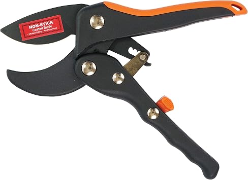 P6H Hybrid Ratchet Hand Pruner, Design for SMALL HANDS, Light Weight Ratcheting Hand Pruner for Flowers and Stems, Cuts Up to 5/8 Inch/16 mm