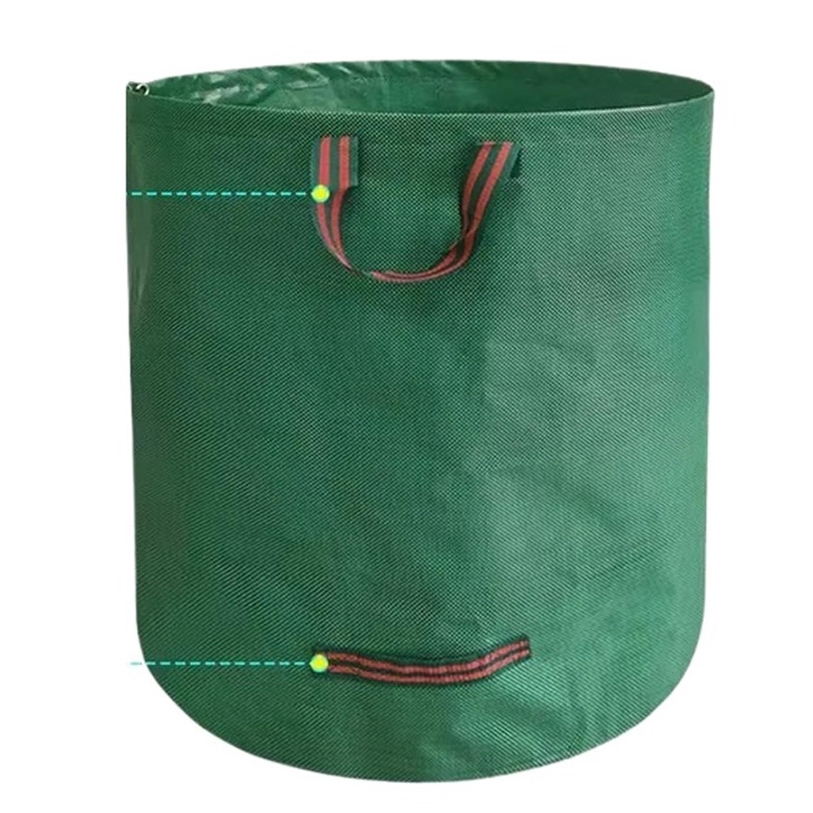 Bolsa de basura para jardín gran capacidad, ideal para recoger en césped, huerto y patio Bolsa para hojas