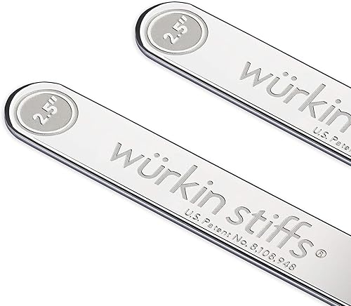 Miniatura 9 de Magnetic Collar Stays by Würkin Stiffs As Seen on Shark Tank Includes 1 Pair of Power Stays with Storage Case