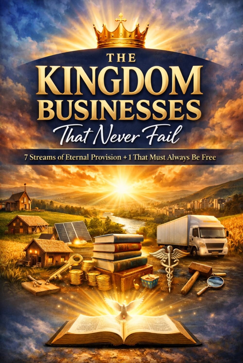 The Kingdom Businesses That Never Fail: 7 Streams of Eternal Provision + 1 That Must Always Be Free: Anchored in Scripture, Rooted in Spirit, Activated on Earth.