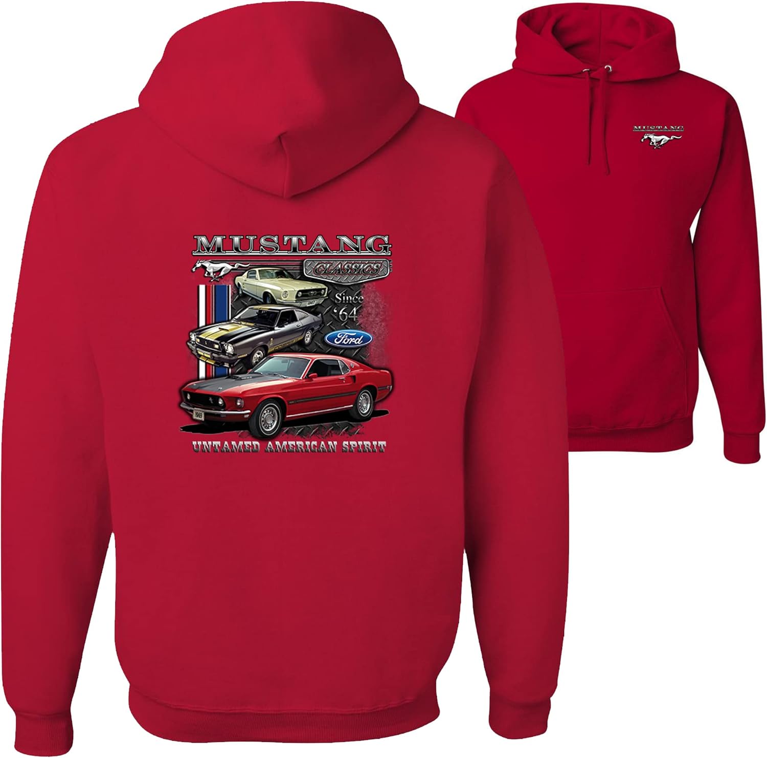 Officially Licensed 1964 Ford Mustang Hoodie for Men Kuwait Ubuy