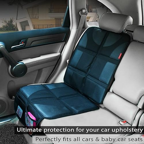 Miniatura 5 de Autobase Protector de asiento de automóvil para asiento de automóvil infantil  Protector de asiento trasero impermeable más grande y grueso para