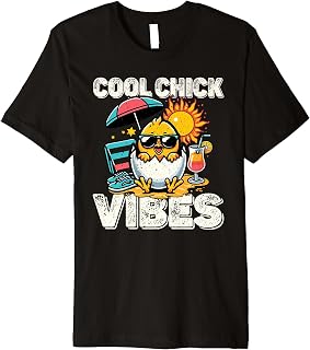 Cool Chick Vibes - Beach Fun Dress Summer Vacation Premium T-Shirt