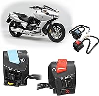 Vista 8 de Interruptor de manillar, 2 unids DC 12V Universal 7/8 '' manillar motocicleta cuerno giro interruptor de control de luz