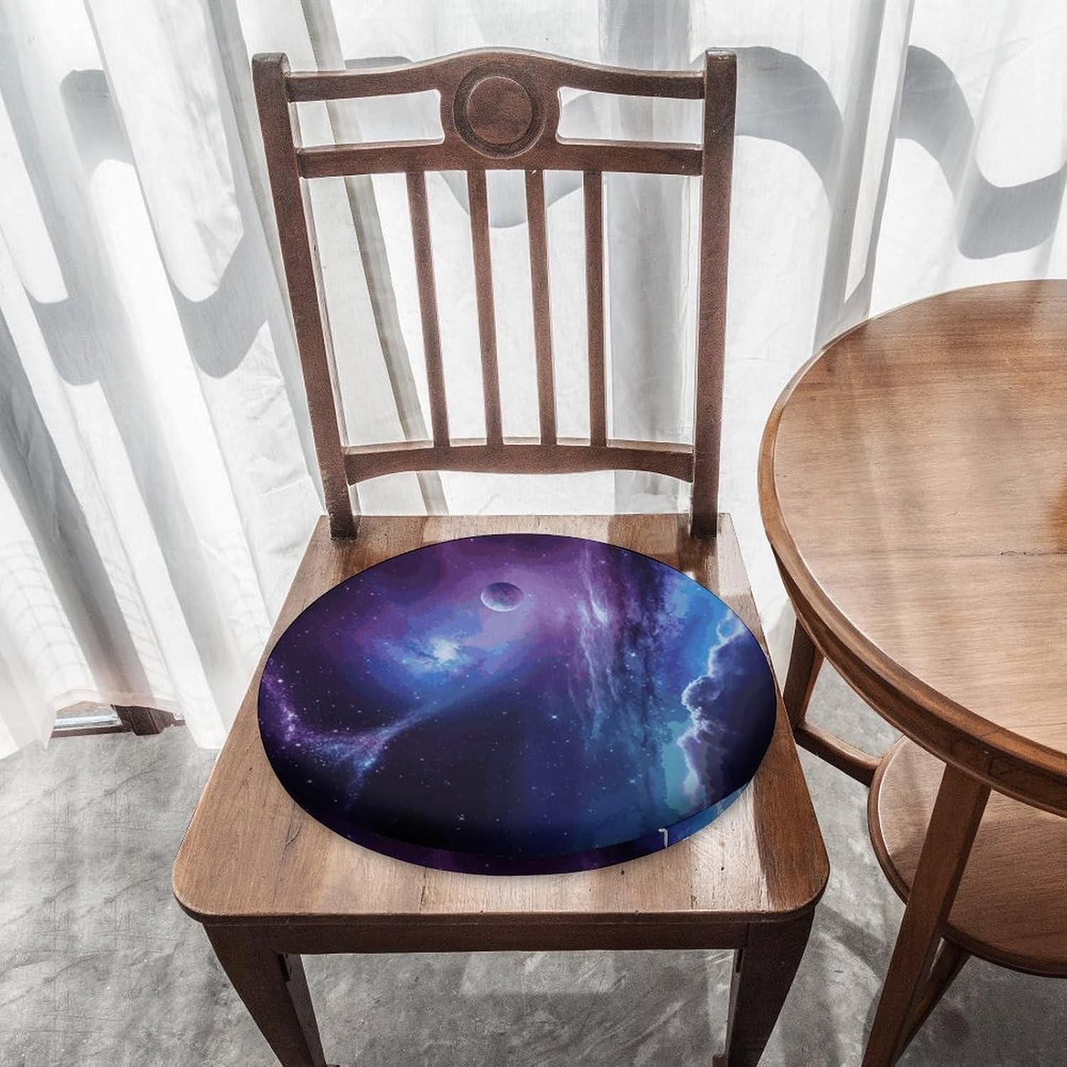 Galaxy Starry Sky Chair Cushions Floor Pillow Chair Pad