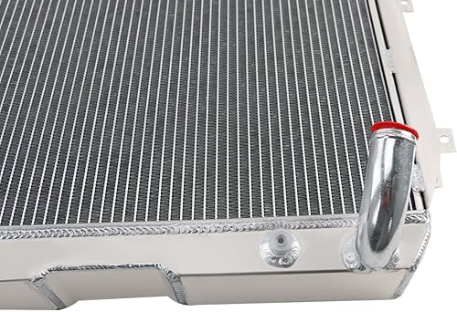 Miniatura 3 de CoolingSnow - Radiador de aluminio de 3 filas para radiadores de aluminio 1970-1975 71 72 73 74 Nissan Datsun 240Z 260Z S30 Chevy V8 + ventilador de