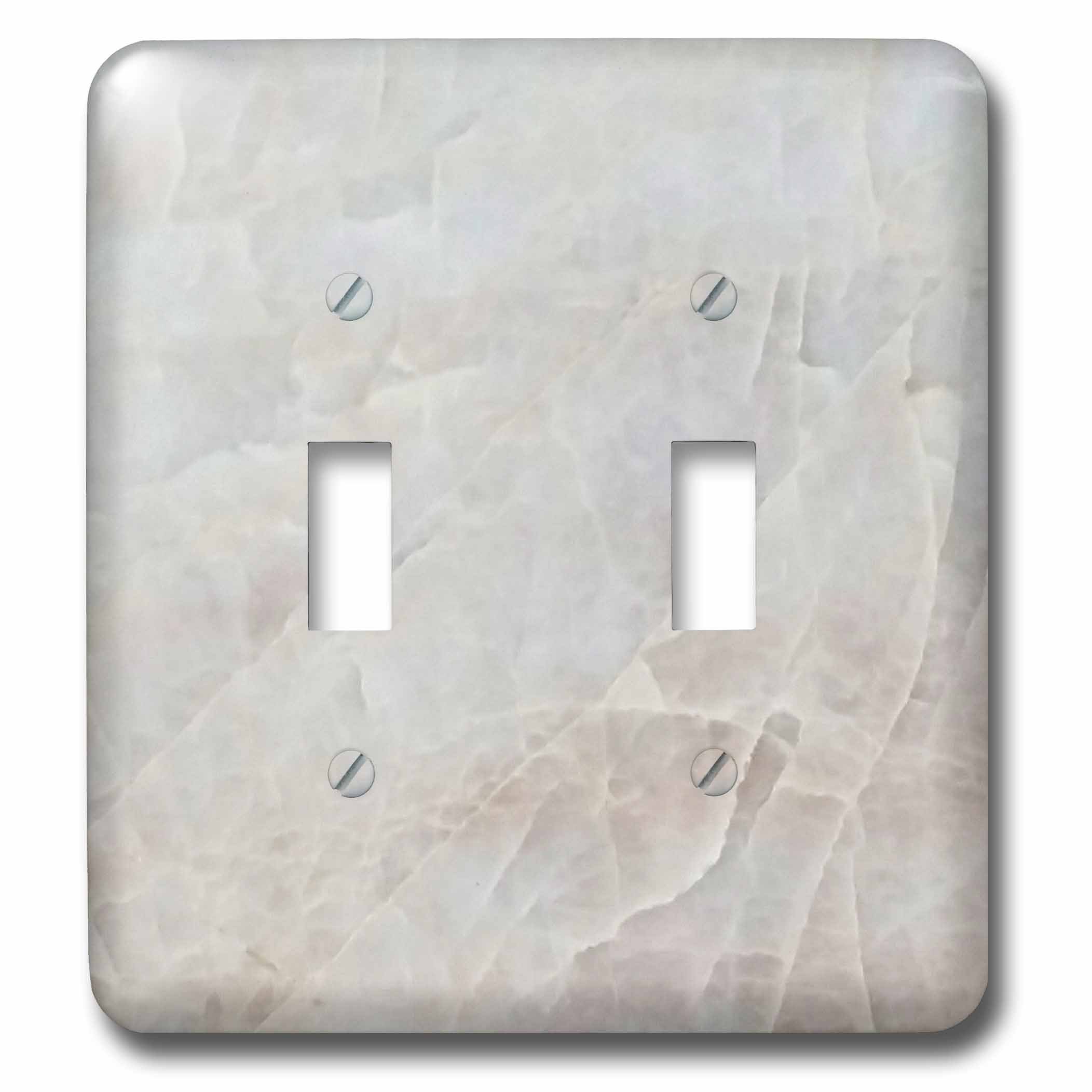 Interrupteur à baïonnette Pastel Granite pour remplacer les plaques de plastique blanc