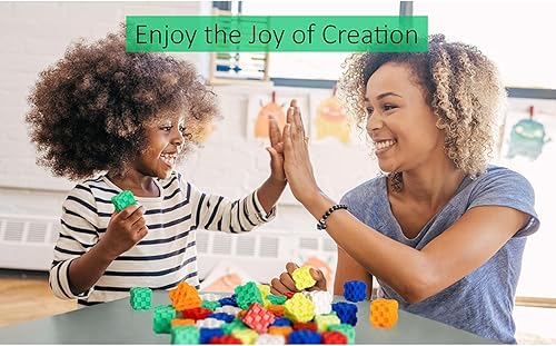 Miniatura 5 de Juguete de 72 piezas de bloques de construcción para niños, juguete de construcción STEM, plástico resistente, a partir de 3 años, creativo,