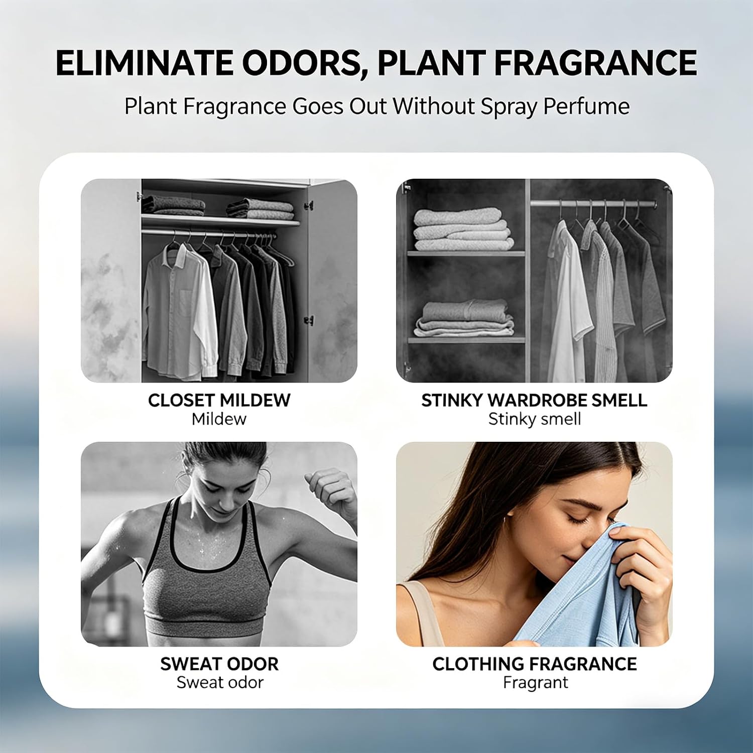 Aromatic Clothes Hanger for Clothes Storage, Wardrobe Freshener