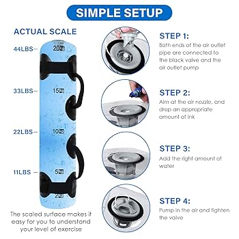 Amazon.co.jp: Aqua Instead of Sand Bag 調節可能な水入り