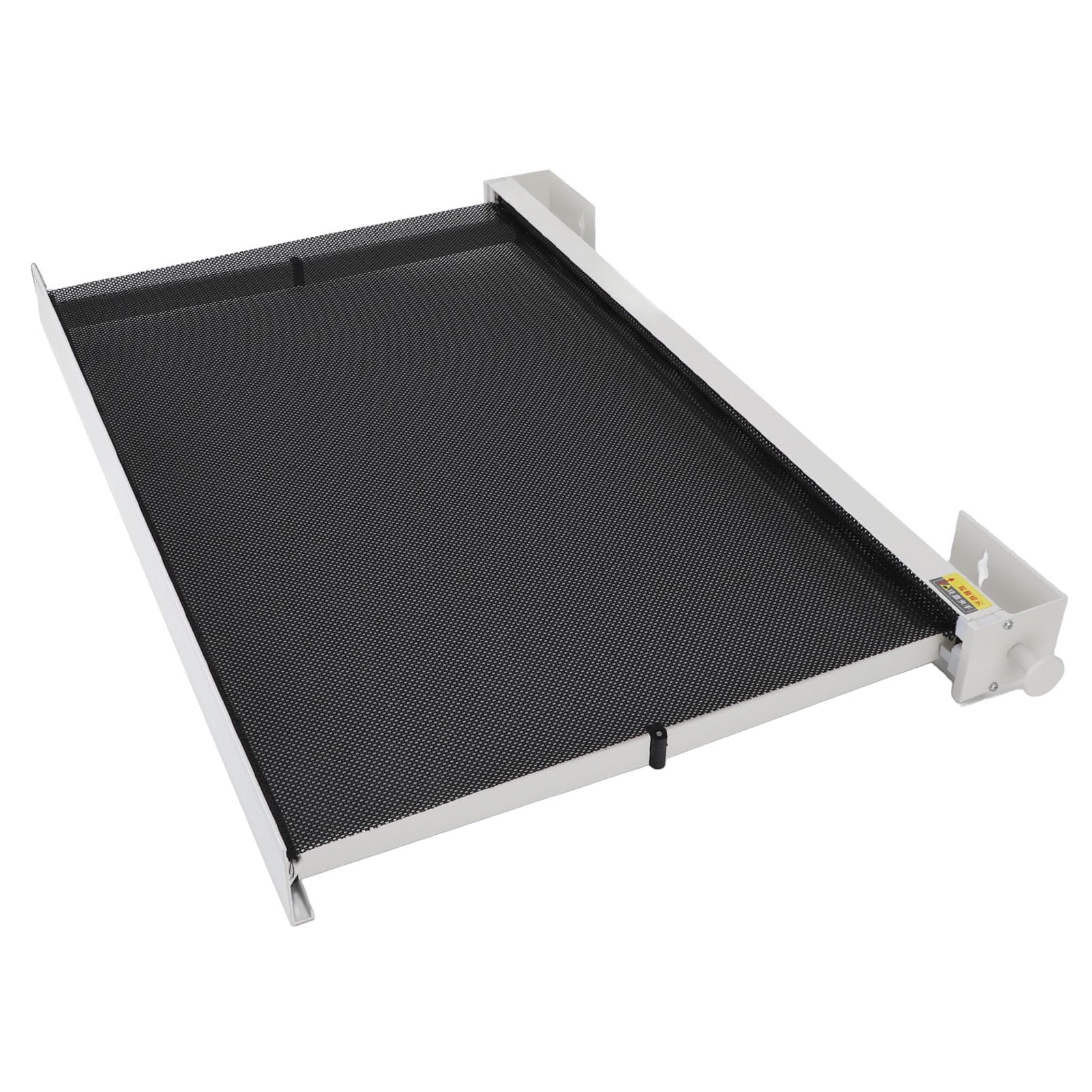 Yosoo Health Gear Wysuwana Suszarka na Pranie Aluminiowa Suszarka do Montażu na ścianie 60 Cm Składana Konstrukcja z 8 Haczykami Balkon Okno Wewnętrzne Ubrania i Obuwie (WHITE)