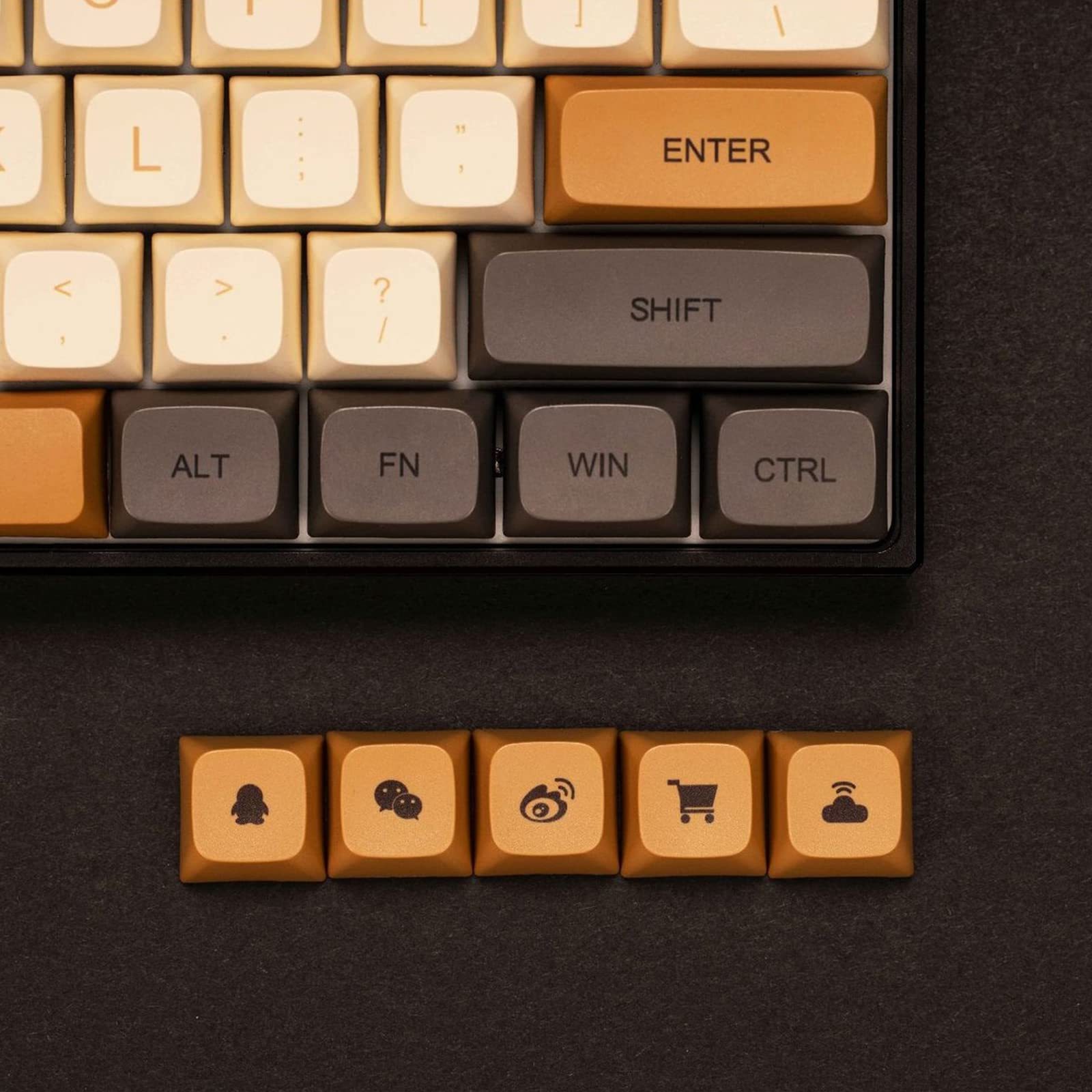 Amazon.co.jp: メカニカルキーボードキーキャップ XDA プロファイル