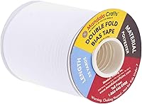 Vista 2 de Cinta bies de doble pliegue para costura, encuadernación, dobladillo, ribetes, parches; por Mandala Crafts.