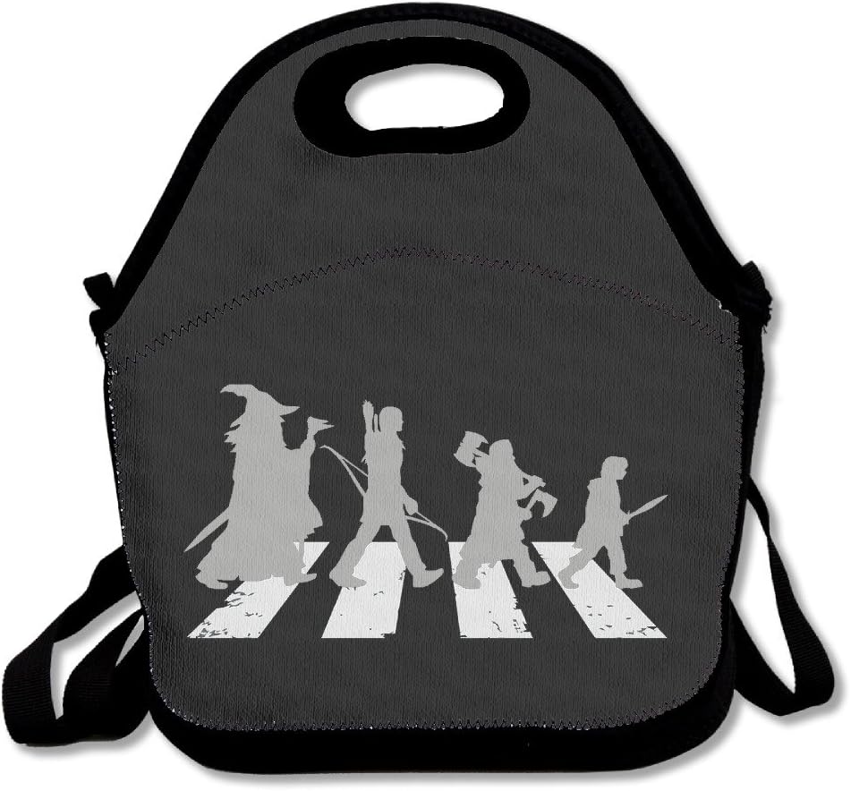 Lord Of The Rings Lunch Box Bag For Kids And Adult,lunch Tote Lunch Holder With Adjustable Strap For Men Women Boys Girls,This Design For Portable, Oblique Cross,double Shoulder