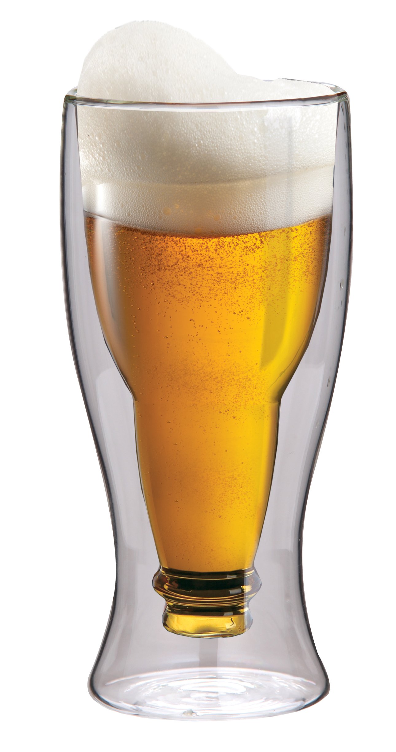 Set 4 Bicchieri Da Birra Artigianale A Doppia Parete – 555ml, Mantengono Il Freddo, Regalo