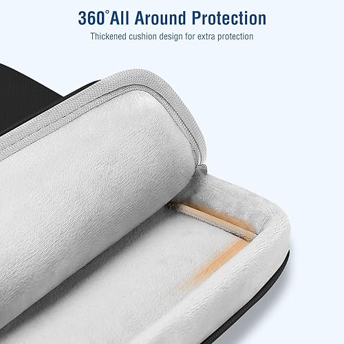 Miniatura 4 de MOSISO - Bolsa de hombro con protección de 360 para MacBook AirPro, laptop de 13-13.3 pulgadas, MacBook Pro 14 2023-2021 A2779 M2 A2442 M1, funda de