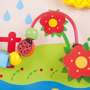 Bigjigs Toys Flower Activity Centre
