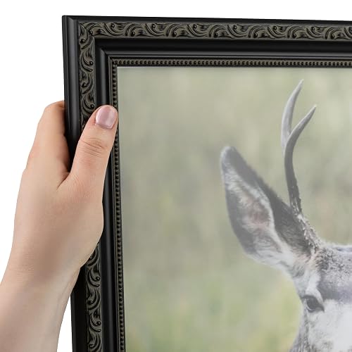 ArtToFrames 6x13 Inch Black Picture Frame