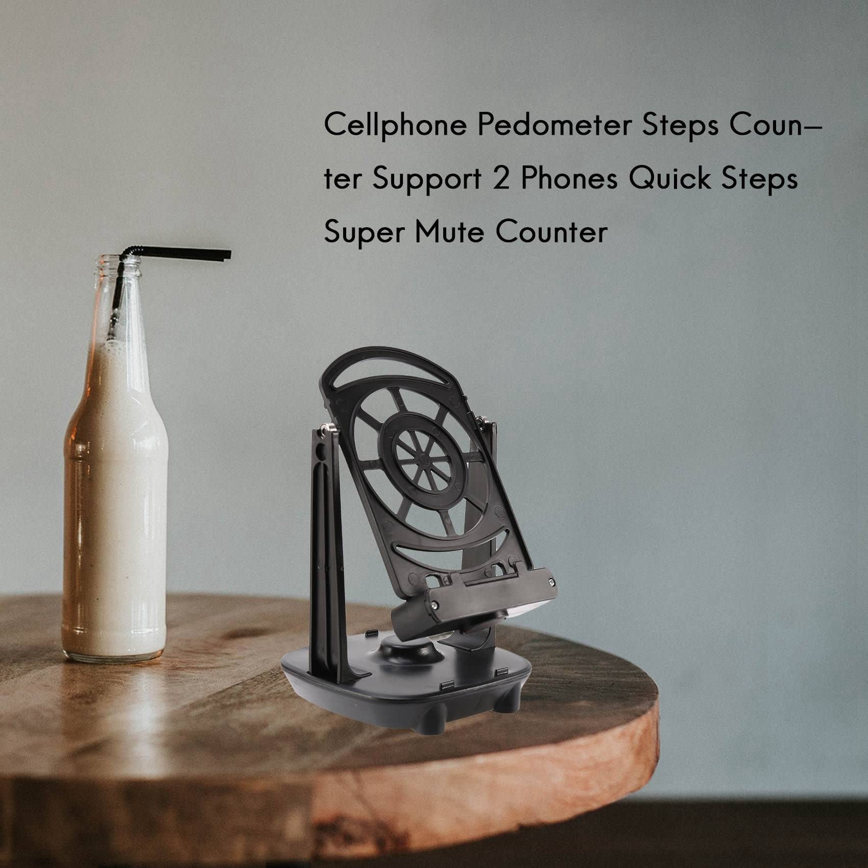BalançOire de pour Animaux de Compagnie GO PodomèTre pour Portable ÉTapes Compteur Support 2 TéLéPhones ÉTapes Rapides Super Mute Counter