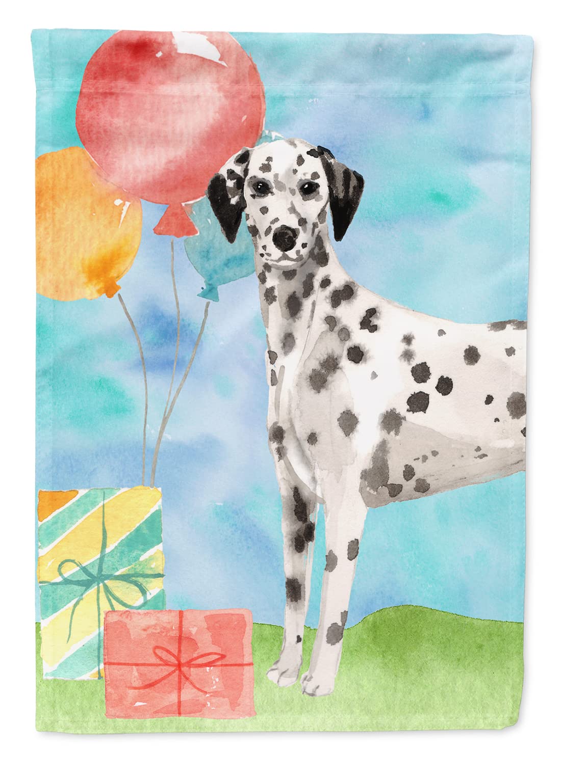 Drapeau dalmatien Caroline's Treasures pavillon extérieur multicolore pour maison