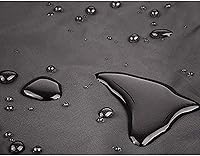 Vista 5 de Funda para tumbona colgante de patio de 73 pulgadas con cremallera, impermeable, curvada al aire libre, tumbona, tumbona, columpio