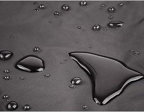 Miniatura 5 de Funda para tumbona colgante de patio de 73 pulgadas con cremallera, impermeable, curvada al aire libre, tumbona, tumbona, columpio