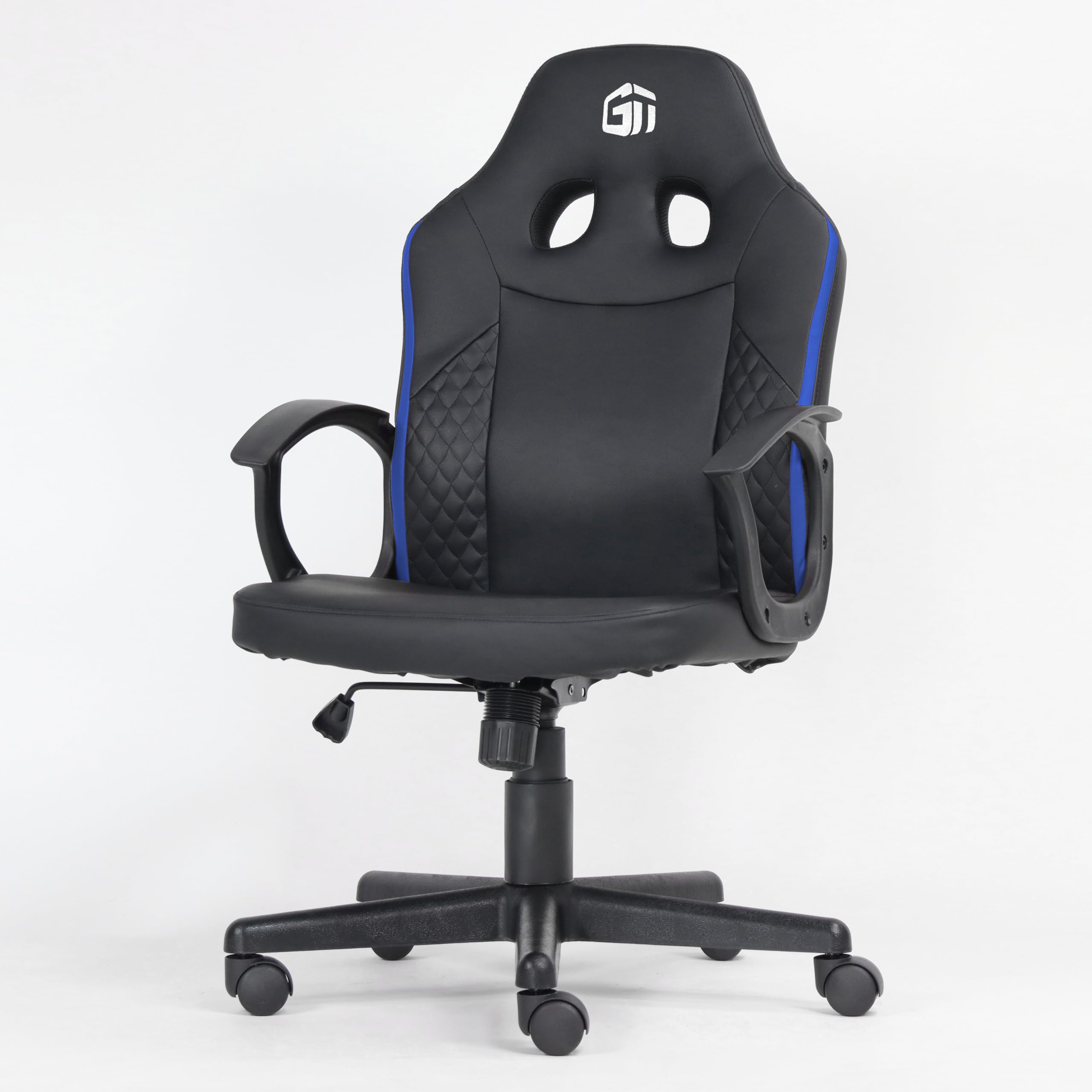 GamerTek Apex Champ Gaming Chair - Blue Edition, Durable & Budget-Friendly