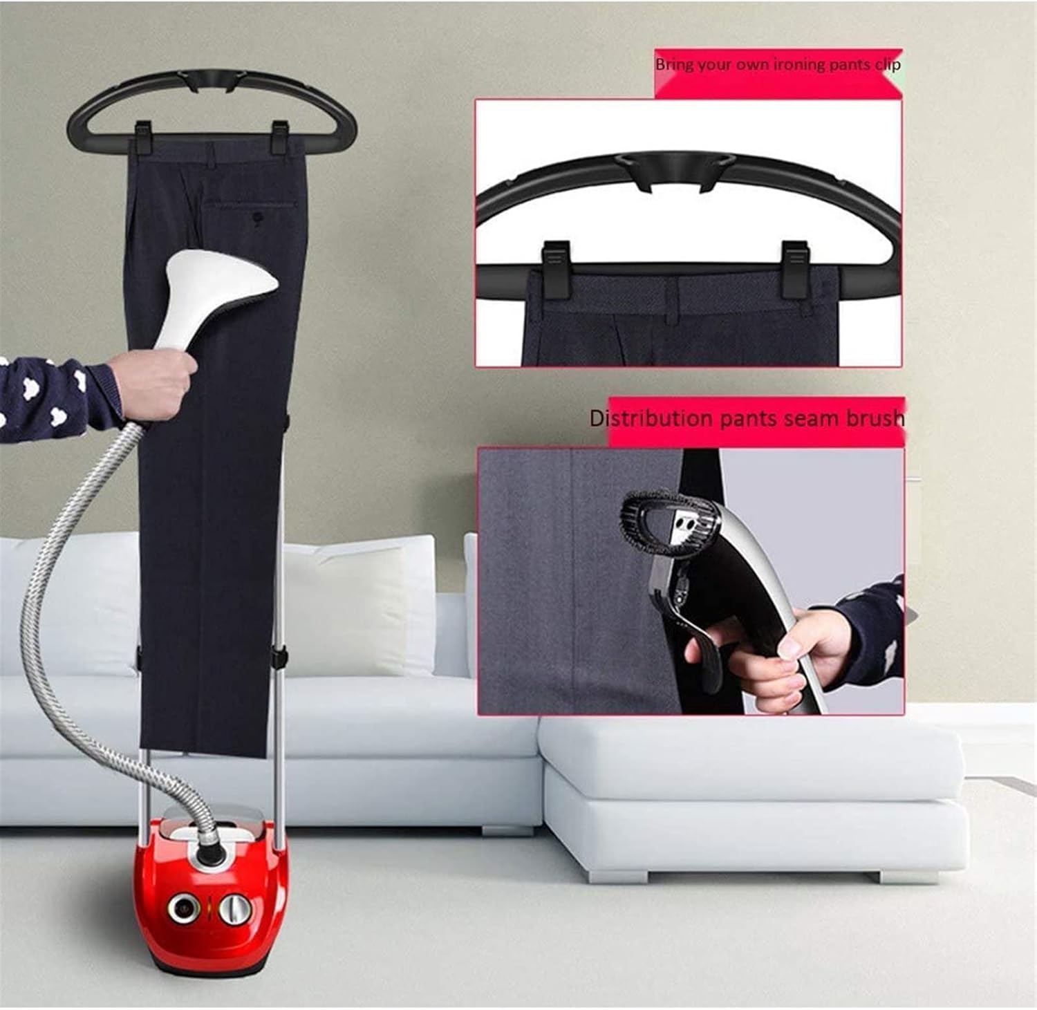 Clothes Steamer,Compact Steamer,Fast Heating Element,Portable Mini,Household,Towel Steamer,Travel Kit Steamer,Automatic Shutdown Safety Protection