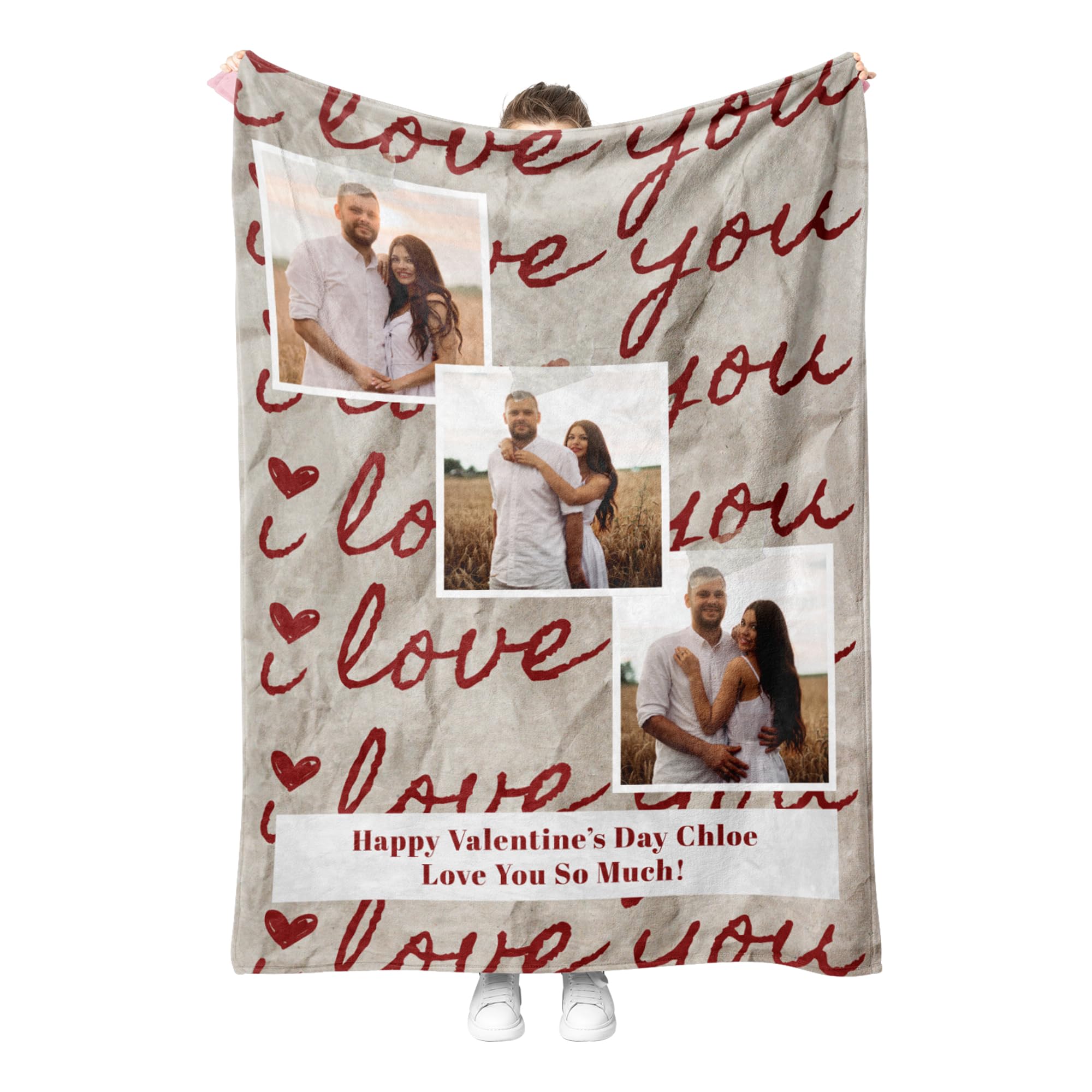 Couple Gifts Personalised Blankets For Birthday Personalised Photo Gifts For Mum Girlfriend Her Him Anniversary Christmas