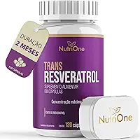 Resveratrol Trans 120 Cápsulas 500mg - Nutrione