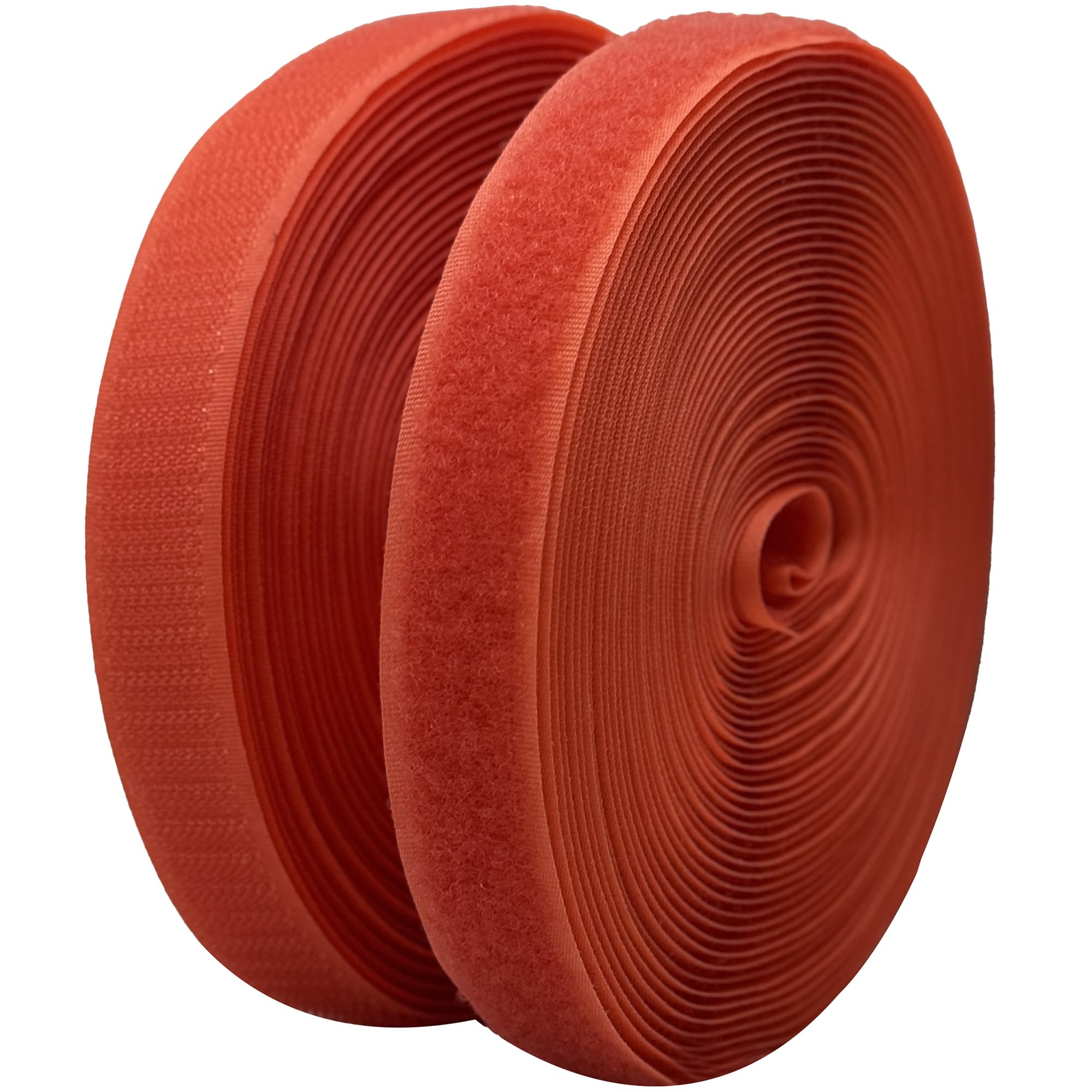 ECOHomes 3/4 Inch Wide x 33 FT Sew On Hook and Loop Tape for Fabric Roll, Sewable Sew-On Strips for Clothing, Clothes, Fabric | No Adhesive Sewing