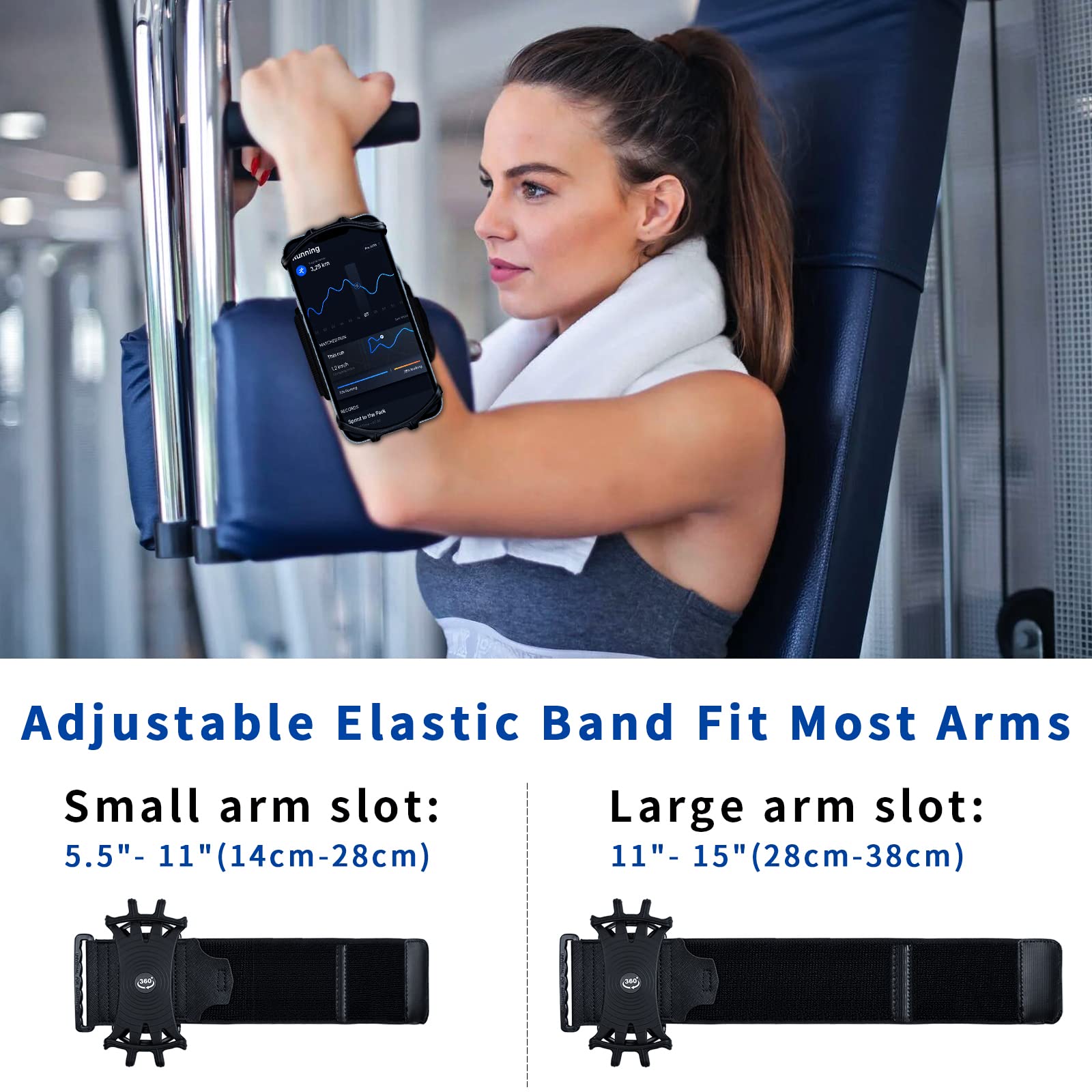 Sportarmband Für Handy - Universal Handyhalterung Fürs Joggen & Training