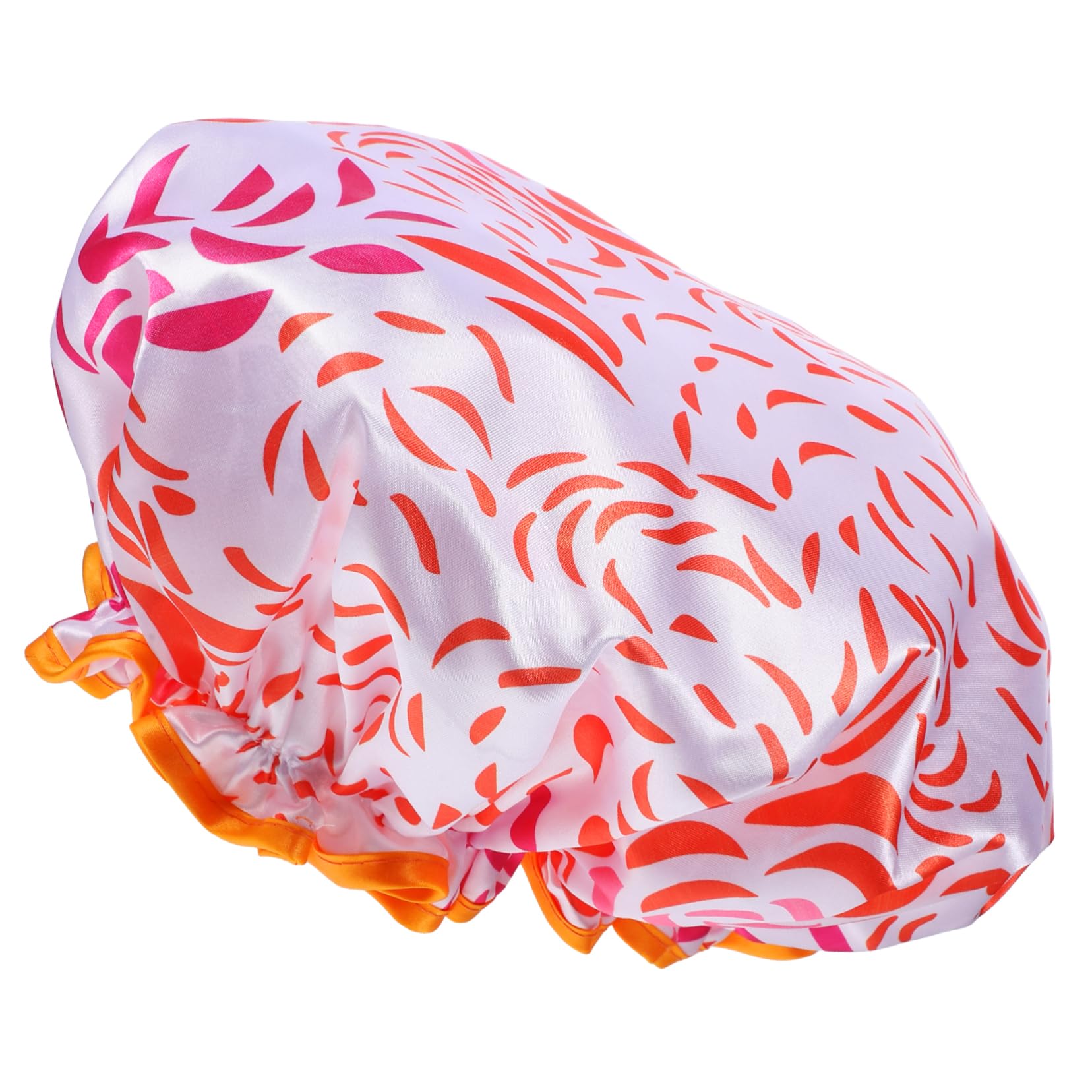 VALICLUD Bonnet de Extra Large Satin Bonnet Réutilisable à Double Couche pour Longs Étanche pour Bain Capillaires