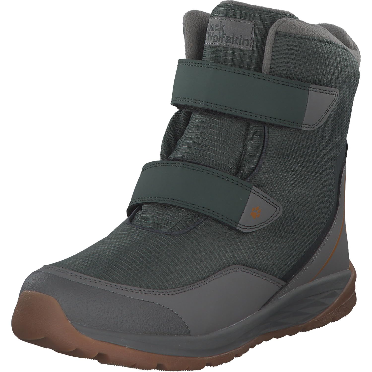 Jack Wolfskin Unisex Children's Polar Bear Texapore High Vc K Snow Boots, Slate Green, 8.5 UK Child
