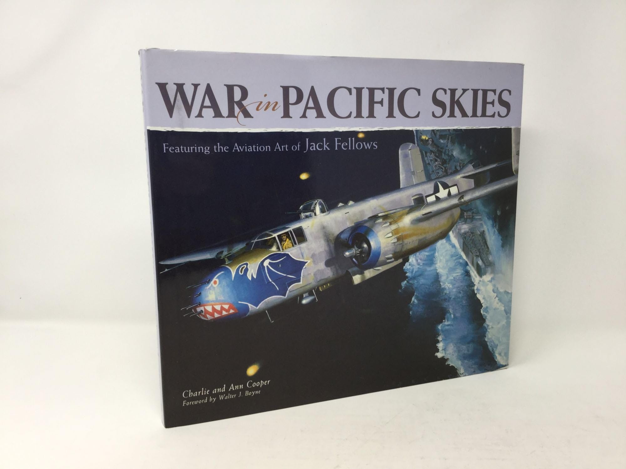 War in Pacific Skies beau livre d'art de Jack Fellows idée cadeau passionné d'aviation